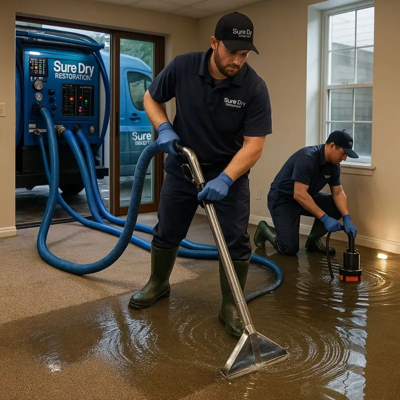 Water Extraction and Removal process in Sherrill, NY
